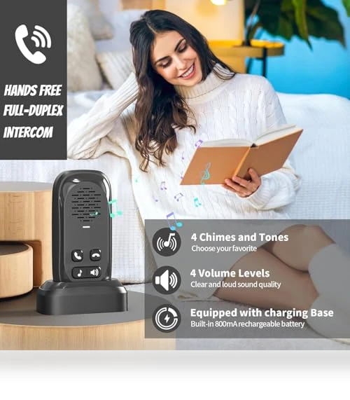 Wireless Intercom Doorbell — Kits, PANDAAR