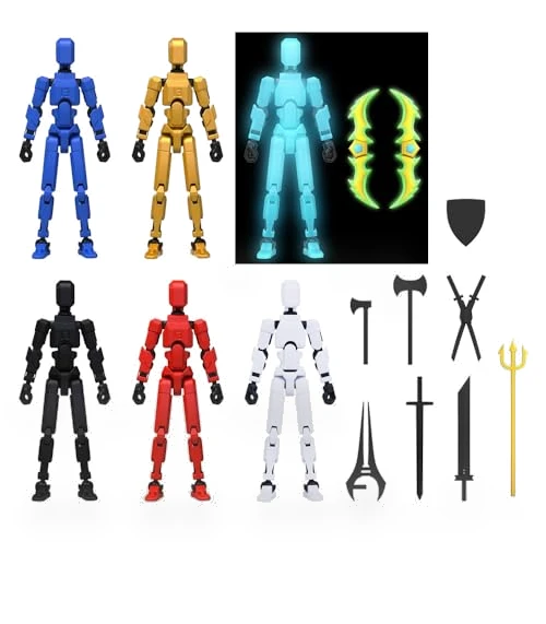 Assembly Completed T13 Action Figure — Dolls & Figures, MerryXD