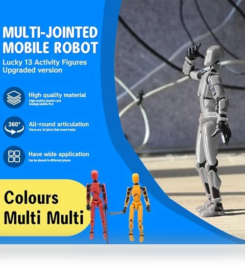 Assembly Completed T13 Action Figure — Dolls & Figures, MerryXD