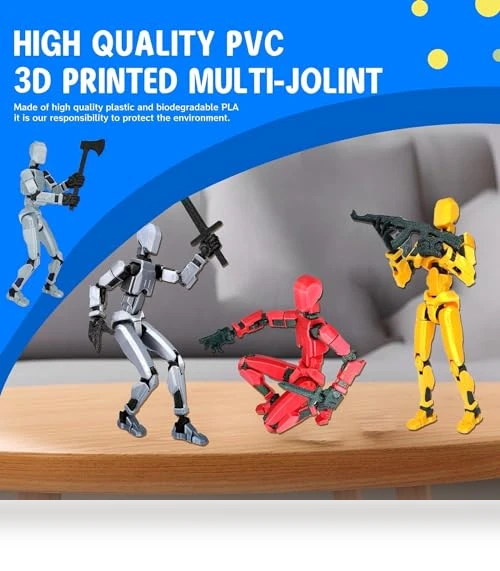 Assembly Completed T13 Action Figure — Dolls & Figures, MerryXD