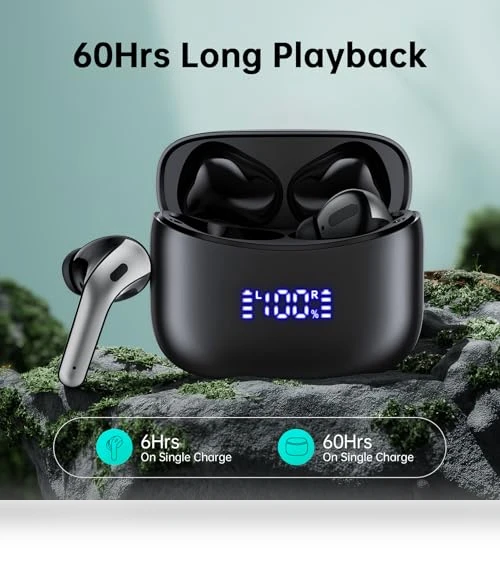 Bluetooth Headphones with LED Display — Audio Gear, ZINGBIRD