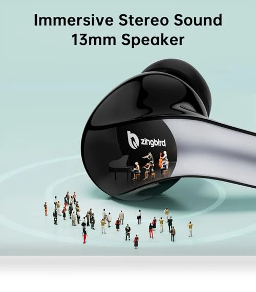 Bluetooth Headphones with LED Display — Audio Gear, ZINGBIRD