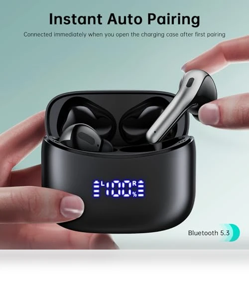 Bluetooth Headphones with LED Display — Audio Gear, ZINGBIRD