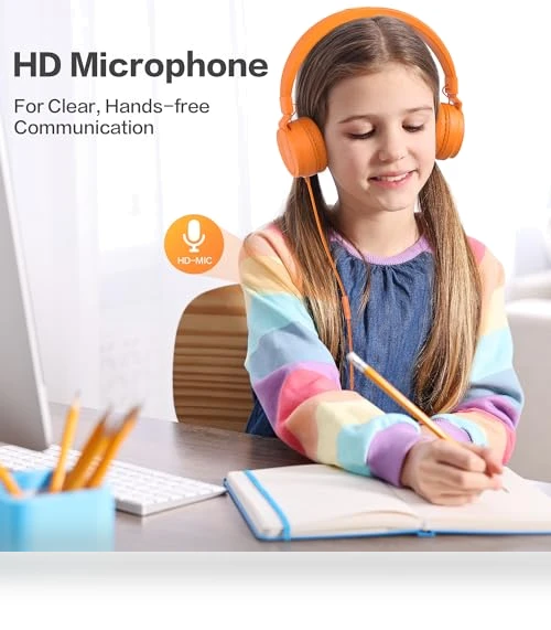Classroom Headphones Bulk Pack — On-Ear Headphones, AILIHEN