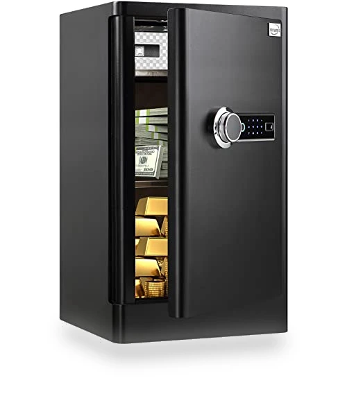 Deluxe Biometric Fingerprint Safe Box — Hotel Safes, Tenamic