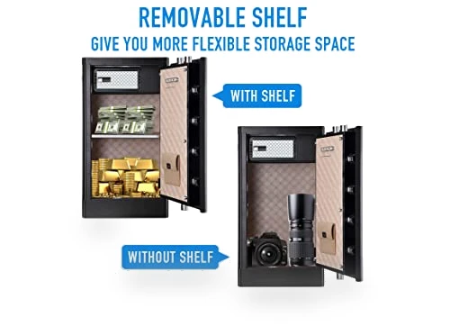 Deluxe Biometric Fingerprint Safe Box — Hotel Safes, Tenamic
