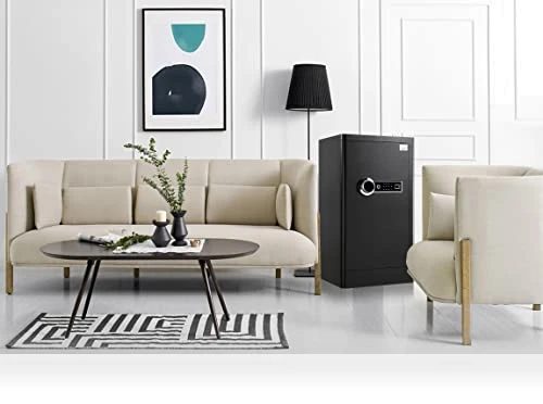 Deluxe Biometric Fingerprint Safe Box — Hotel Safes, Tenamic