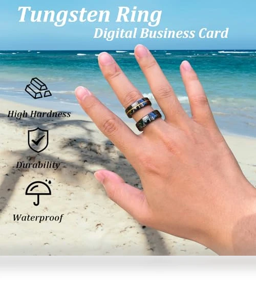 Digital Business Card NFC Ring — Smart Rings, itapring