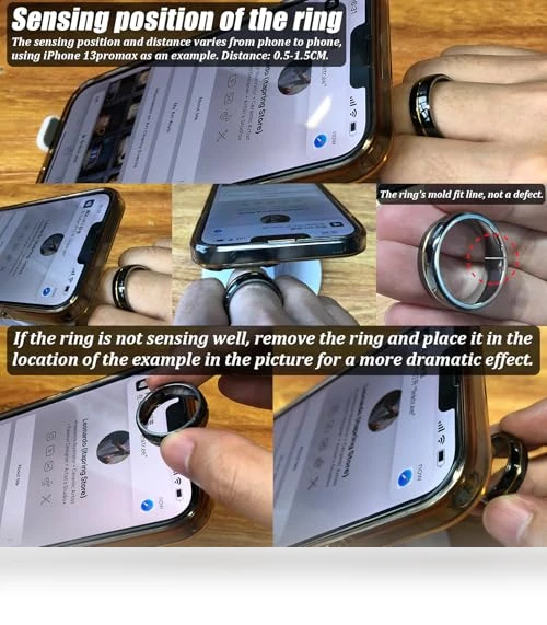 Digital Business Card NFC Ring — Smart Rings, itapring