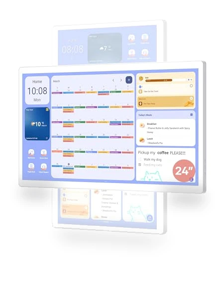 Digital Calendar Wall Touch Screen — Digital Planners, cozyla