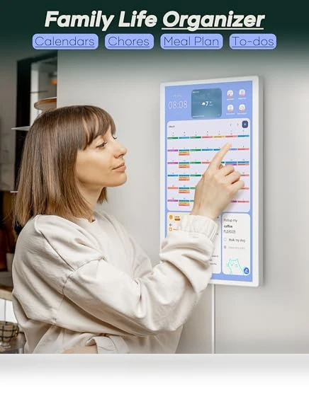 Digital Calendar Wall Touch Screen — Digital Planners, cozyla