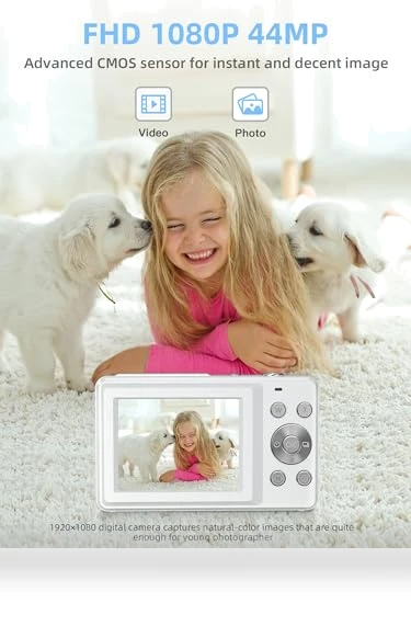 Digital Camera for Kids — Compact Digital Cameras, CAMKORY
