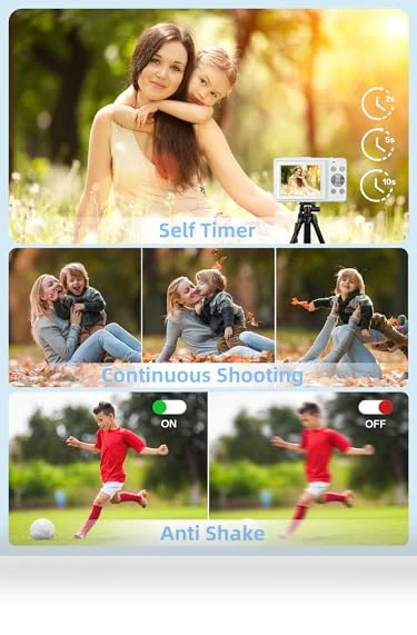 Digital Camera for Kids — Compact Digital Cameras, CAMKORY