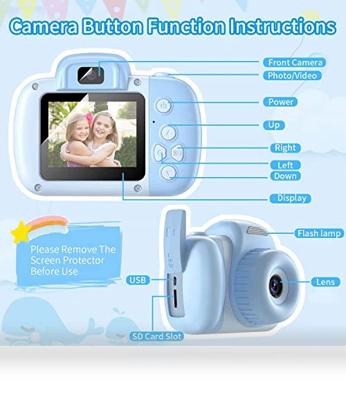 Digital Dual Camera for Kids — Portable Media Devices & Accessories, HAONIU