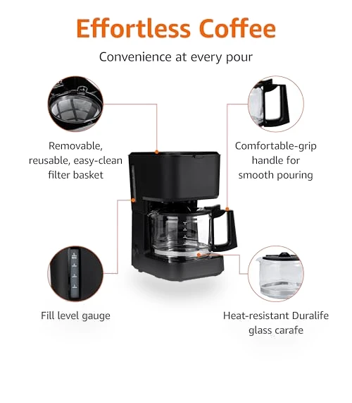 Drip Coffee Maker — Coffee Makers, Amazon Basics