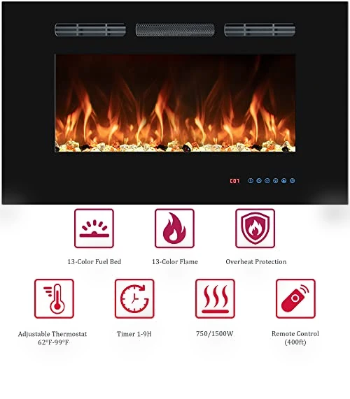 Electric Fireplace Insert — Electric Heating Solutions, VINEMOUNT