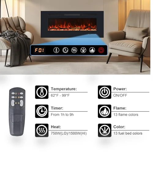 Electric Fireplace — Electric Heating Solutions, Carsynflame