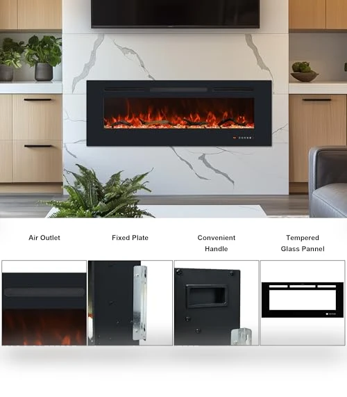 Electric Fireplace — Electric Heating Solutions, Carsynflame