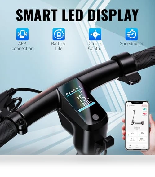 Electric Scooter with 10" Tires — Electric Self-Balancing Scooters, SISIGAD