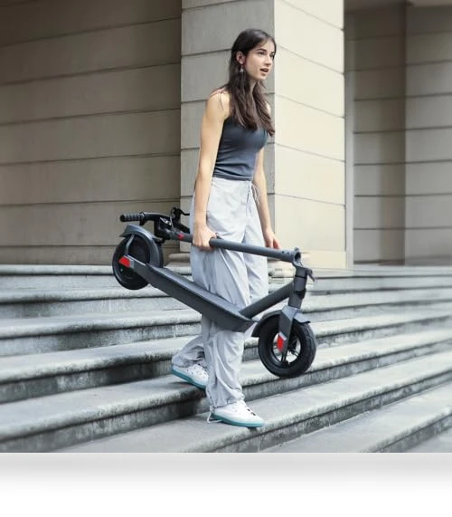 Electric Scooter with 10" Tires — Electric Self-Balancing Scooters, SISIGAD