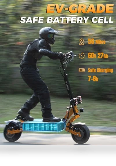 Electric Scooter with C-Shaped Absorber — Electric Self-Balancing Scooters, M YUME SCOOTER