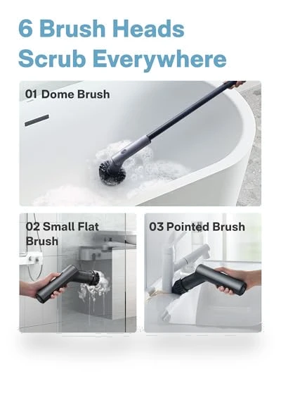 Electric Spin Scrubber — Cleaning Tools, HOTO