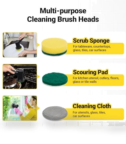 Electric Spin Scrubber — Cordless Vacuums & Sweepers, StarVal