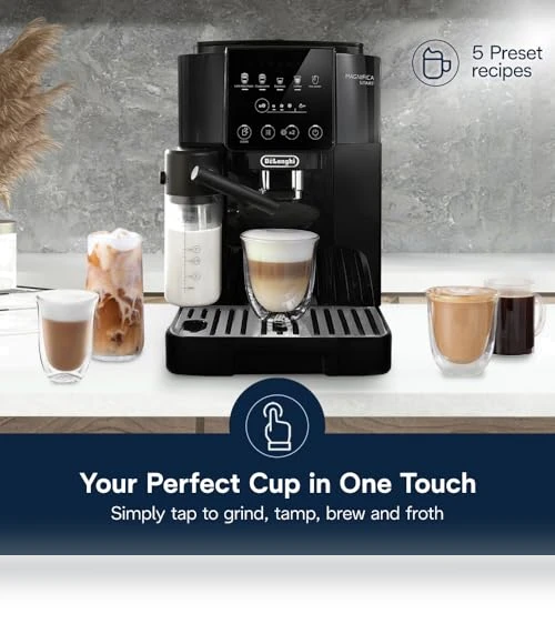 Fully Automatic Espresso Machine — Coffee & Espresso Combos, De'Longhi