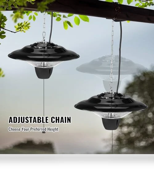 Hanging Patio Heater — Patio Heaters, VEVOR