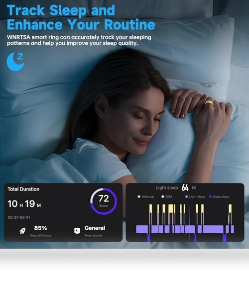 Health Tracker Smart Ring — Smartwatches, WNRTSA