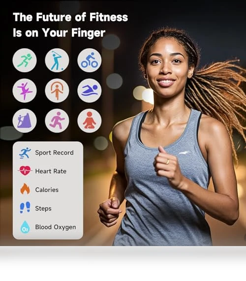 Health Tracker Smart Ring — Smartwatches, WNRTSA