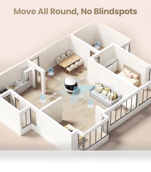 Indoor Security Camera Robot — Cameras & Monitors, Enabot