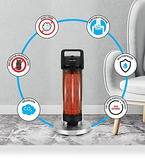 Infrared Patio Heater — Patio Heaters, SereneLife