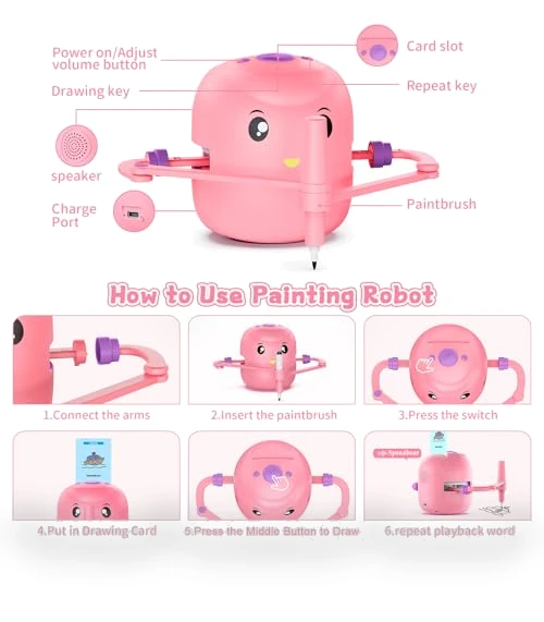 Interactive Educational Drawing Robot for Kids — Interactive Learning Devices, CYJBE