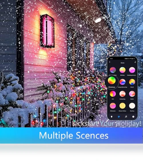 LED Smart Outdoor Wall Lights — Garden Illumination, WISELUME