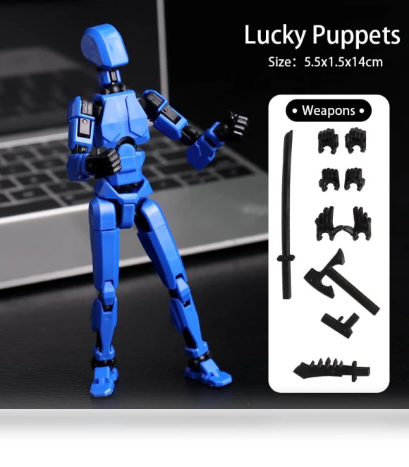 Lucky Robot 13 Action Figure — Dolls & Figures, DANONI