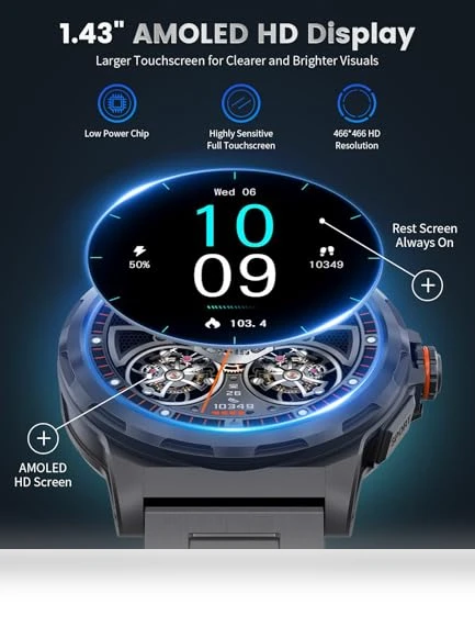 Military Smart Watch for Men — Smartwatches, LIGE