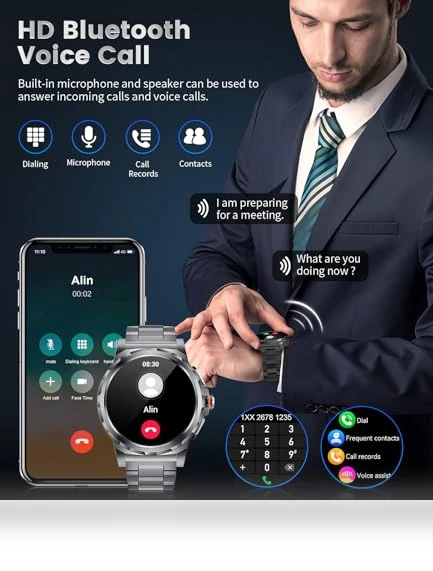 Military Smart Watch for Men — Smartwatches, LIGE