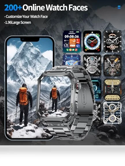 Military Smart Watch — Smartwatches, LIGE