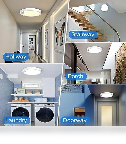 Motion Sensor Ceiling Light — Overhead Lighting, KEPLUG