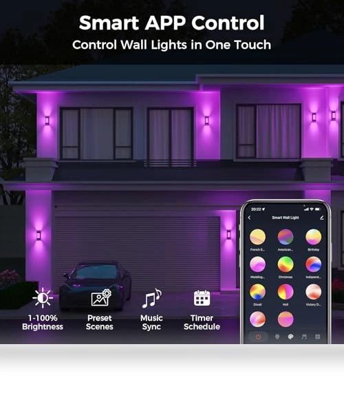 Outdoor Wall Lights — Outdoor Wall Lighting, XMCOSY+