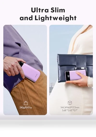 Portable Charger with Built-in Cables — Charging Solutions, Charmast