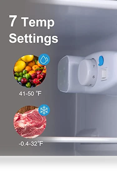 Refrigerator 2 Door Top-Freezer — Mini Fridges, KRIB BLING