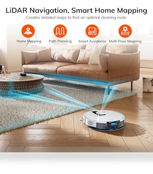 Robot Vacuum and Mop Combo with Self Emptying Station — Smart Cleaning Robots, ILIFE