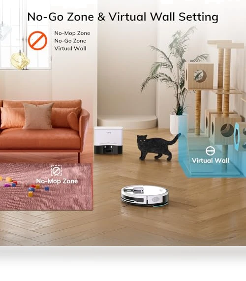 Robot Vacuum and Mop Combo with Self Emptying Station — Smart Cleaning Robots, ILIFE