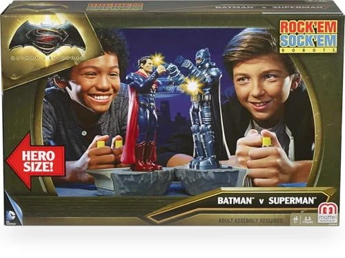 Rock 'Em Sock 'Em Robots 2-Player Kids Game — Heroic Collectibles, Mattel