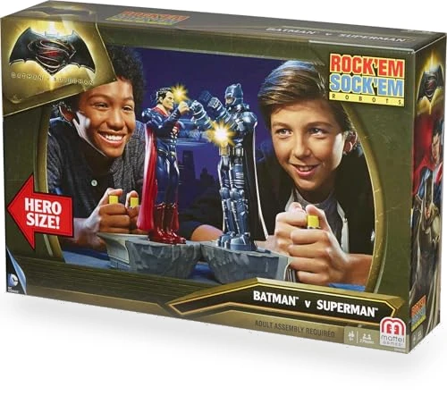 Rock 'Em Sock 'Em Robots 2-Player Kids Game — Heroic Collectibles, Mattel