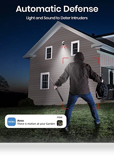 Security Cameras Outdoor Wireless — Security Cameras, AOSU