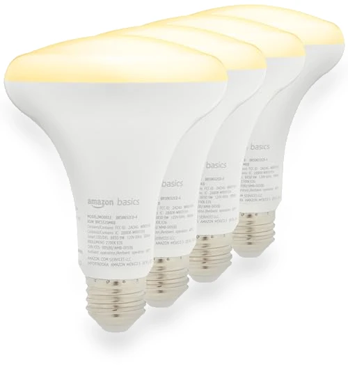 Smart BR30 LED Light Bulb — LED, Amazon Basics