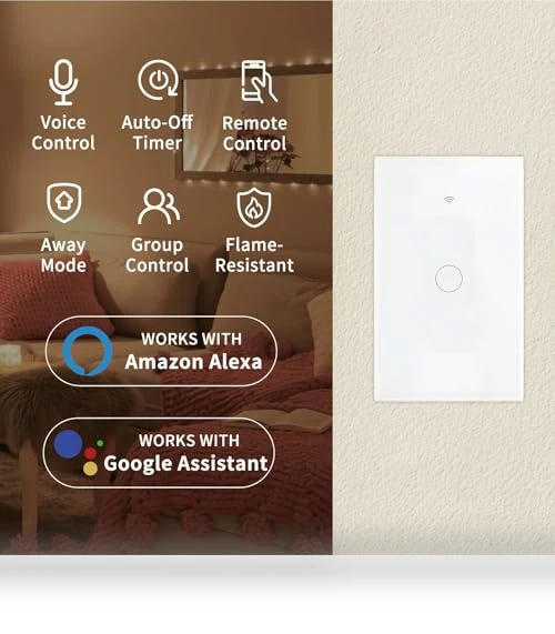 Smart Wi-Fi Light Switch — Smart Motion Sensors, ZINDRA